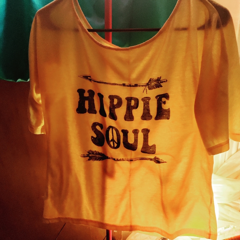 Off the shoulder t-shirt